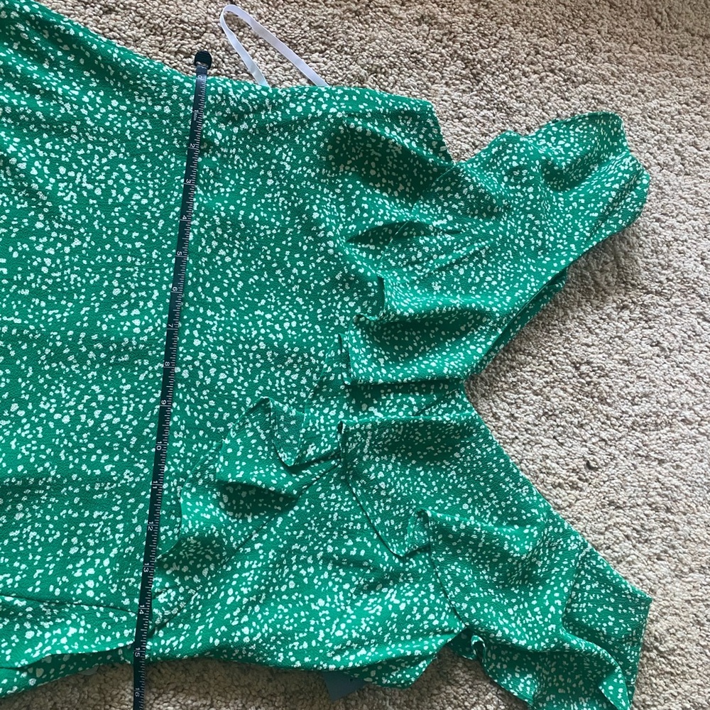 NTW GREEN SPOTTED LONDON TIME MAXI DRESS💚💚💚 - Picture 8 of 9